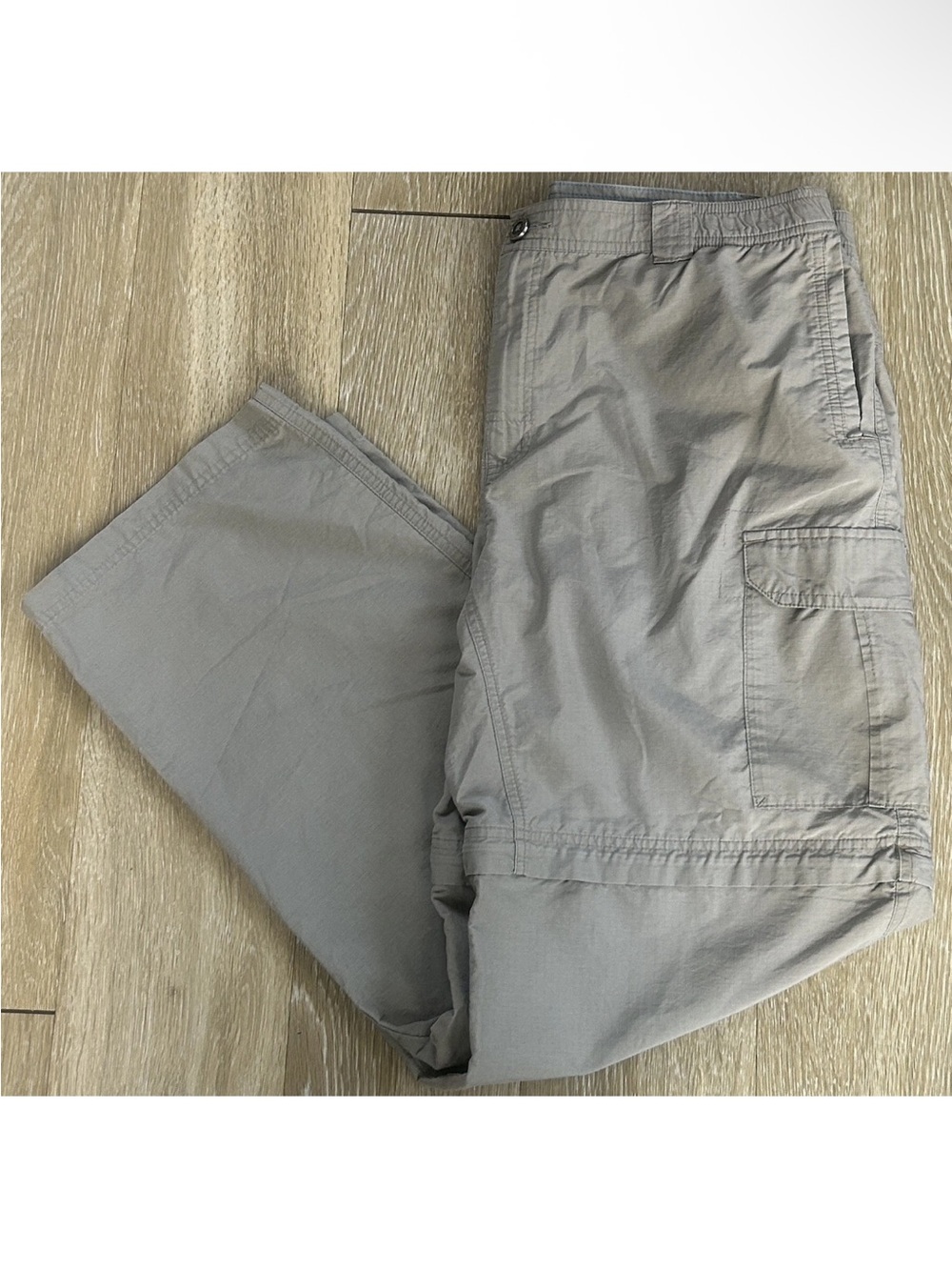 Columbia Silver Ridge Convertible Cargo Pants Men’s 32x30 Beige Zip-Off